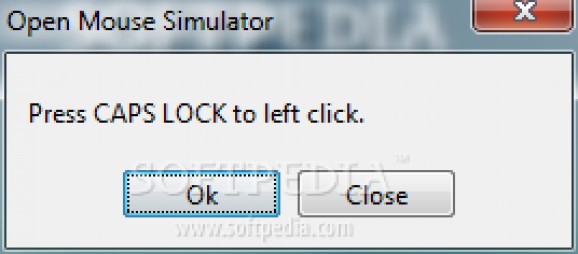 Open Mouse Simulator screenshot