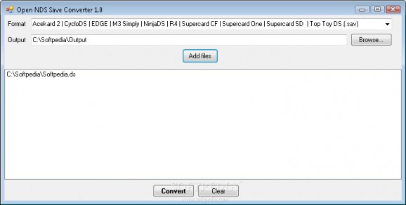 Open NDS Save Converter screenshot
