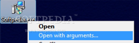 Open With Arguments screenshot