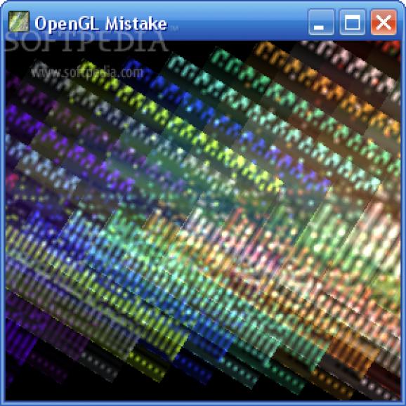 OpenGL Mistake screenshot