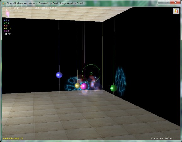 OpenGL demo screenshot