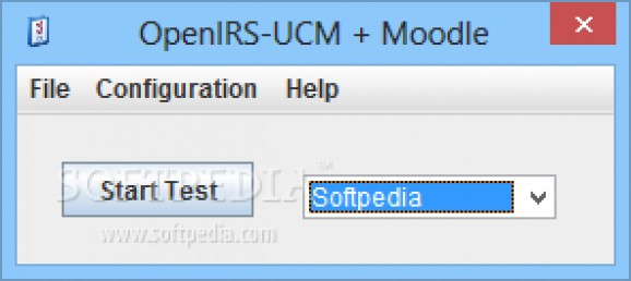 OpenIRS-UCM + Moodle screenshot