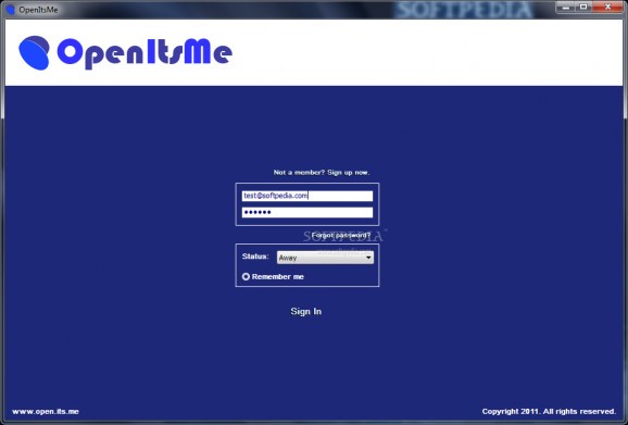 OpenItsMe screenshot