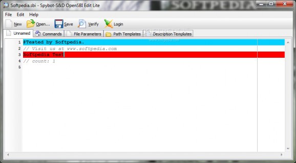 OpenSBI Edit Lite screenshot