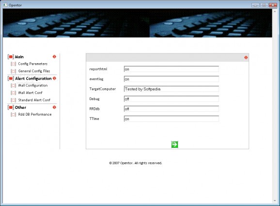 Opentor Monitor screenshot