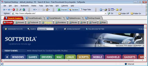 Optimal Desktop 2010 - Professional Edition screenshot