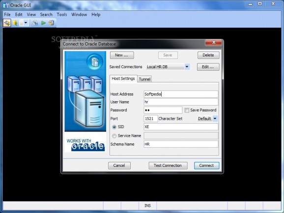 Oracle GUI screenshot