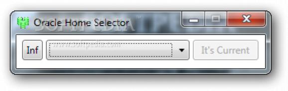 Oracle Home Selector screenshot