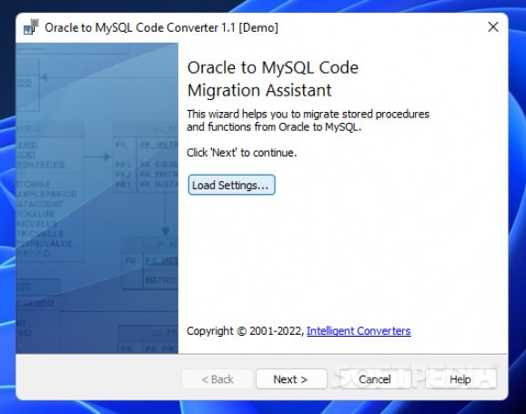 Oracle to MySQL Code Converter screenshot