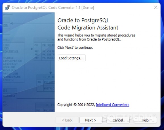 Oracle to PostgreSQL Code Converter screenshot