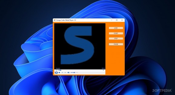 Orange Codec Media Player screenshot