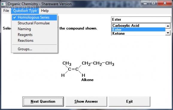 Organic Chemistry screenshot