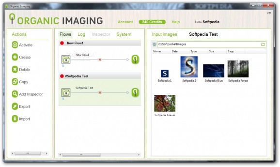 Organic Imaging screenshot