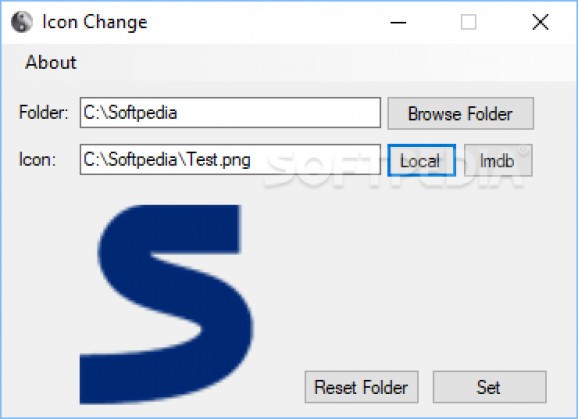 Change Icon screenshot
