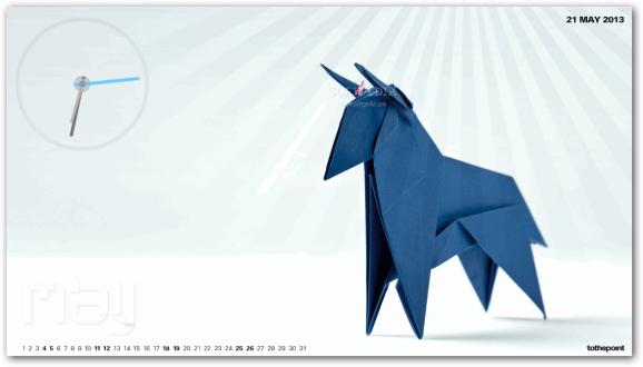 Origami Calendar screenshot