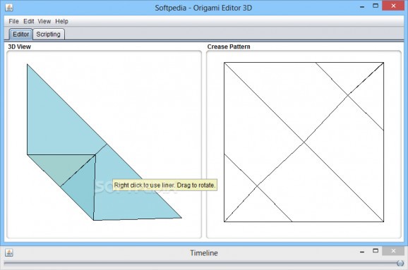 Origami Editor 3D screenshot