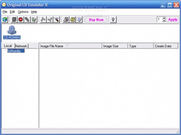 Original CD Emulator Network Edition screenshot