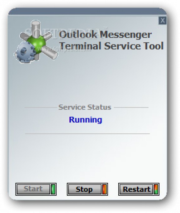 Outlook Messenger Terminal Service Tool screenshot
