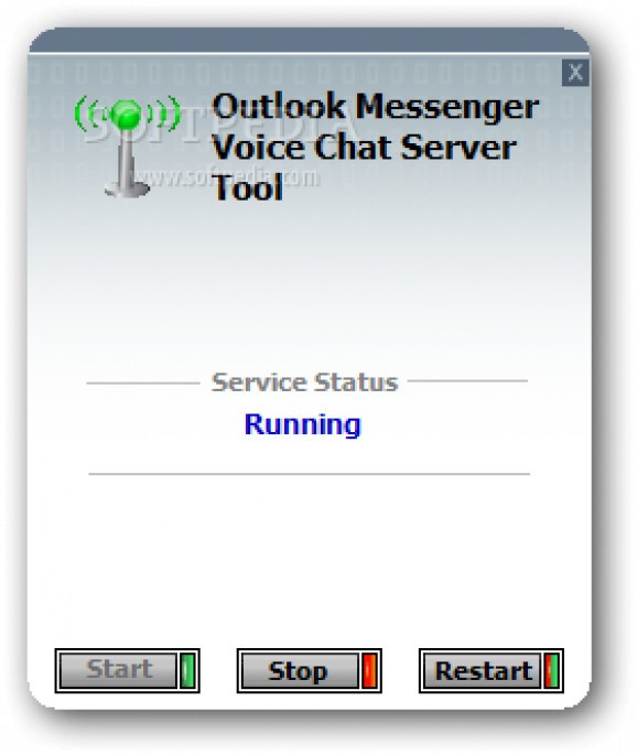 Outlook Messenger Voice Chat Server screenshot