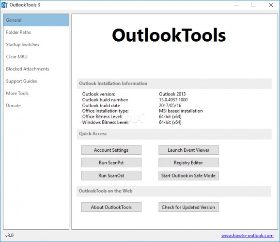 OutlookTools screenshot