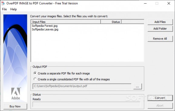 OverPDF Image to PDF Converter screenshot
