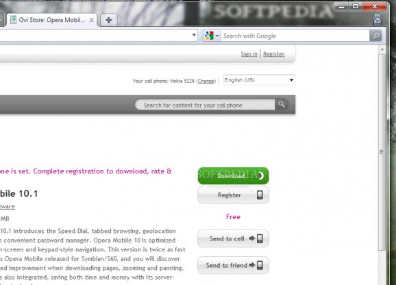 Ovi-Store Download screenshot