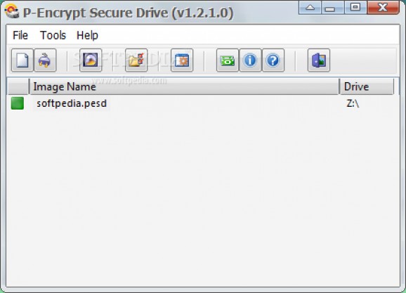 P-Encrypt Secure Drive screenshot