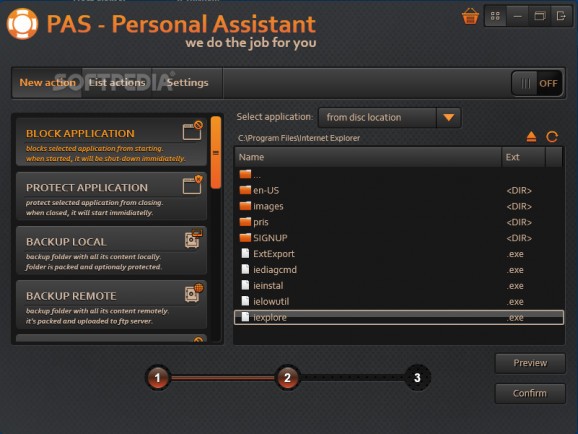 PAS - Personal Assistant screenshot