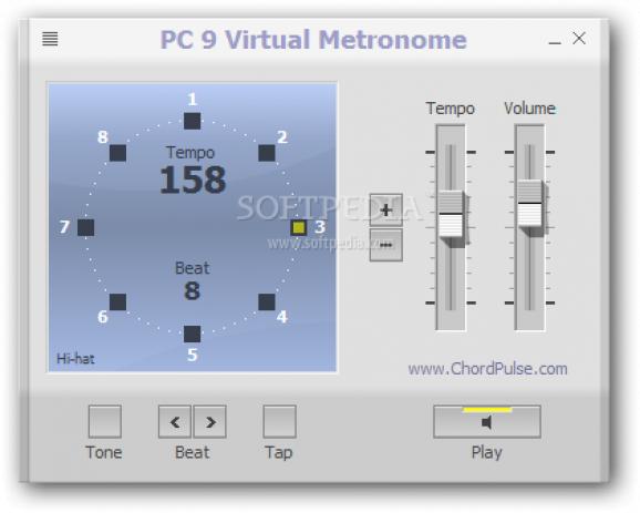 PC 9 Virtual Metronome screenshot
