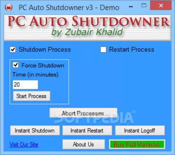 PC Auto Shutdowner screenshot