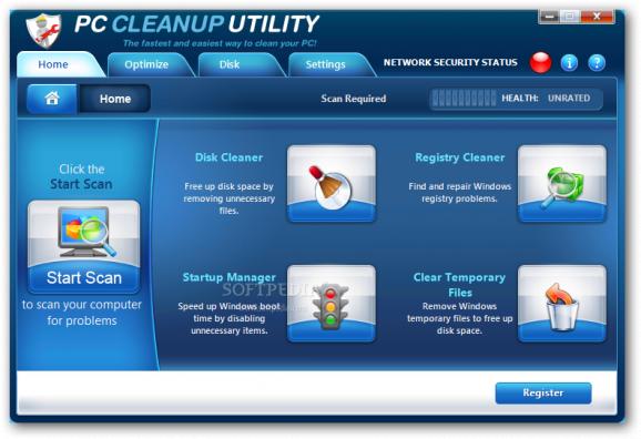 PC Cleanup Utility screenshot