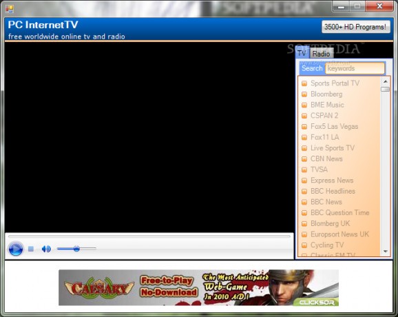 PC InternetTV screenshot