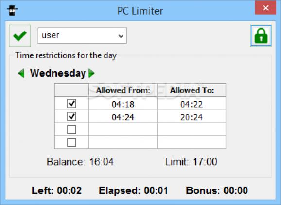 PC Limiter screenshot