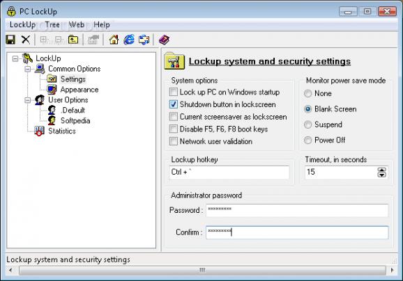 PC LockUp screenshot