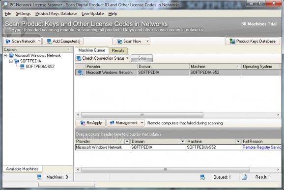PC Network License Scanner screenshot