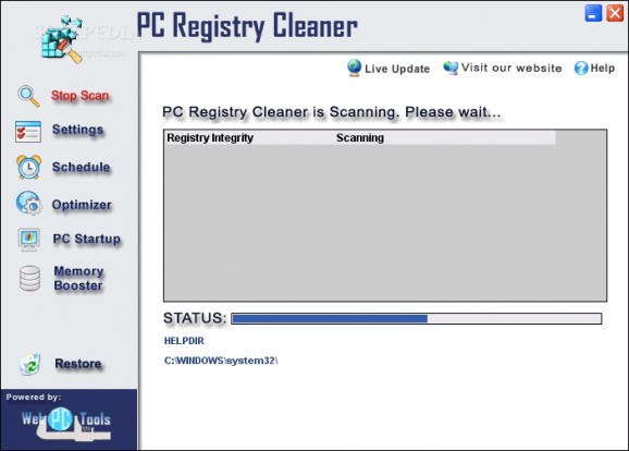 PC Registry Cleaner screenshot