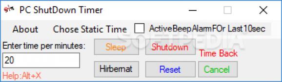 PC ShutDown Timer screenshot