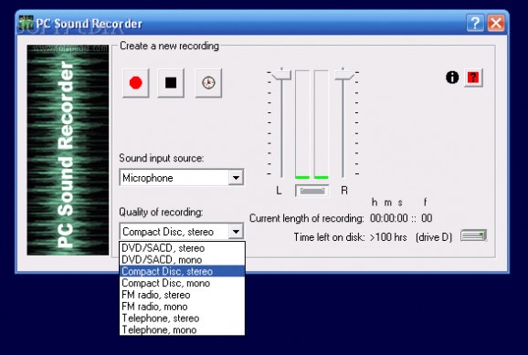PC Sound Recorder and Editor screenshot