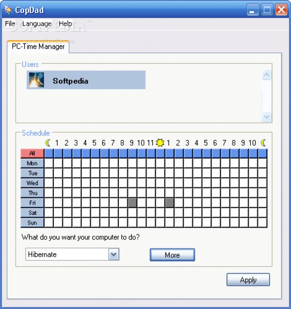 PC-Time Manager screenshot