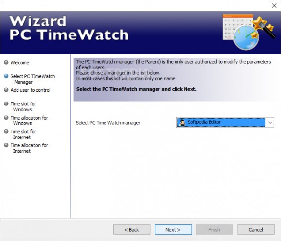 PC TimeWatch screenshot