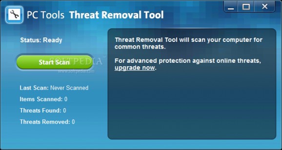 PC Tools Threat Removal Tool screenshot