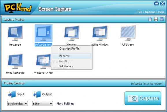 PCHand Screen Capture screenshot