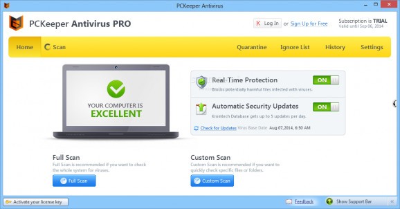 PCKeeper Antivirus PRO screenshot