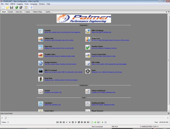 PCMSCAN screenshot