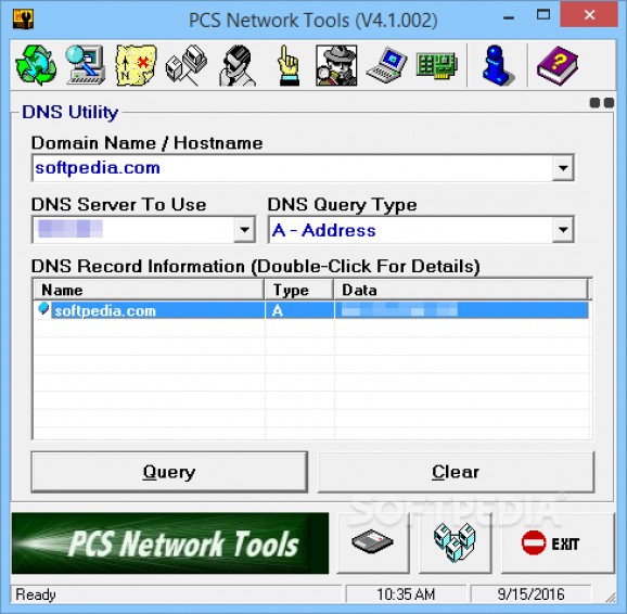 PCS Network Tools screenshot