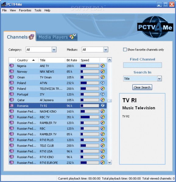 PCTV4Me screenshot