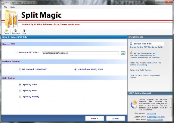 PCVITA Split Magic screenshot