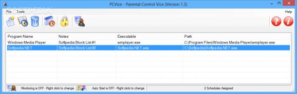 PCVice screenshot