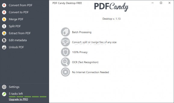PDF Candy Desktop screenshot