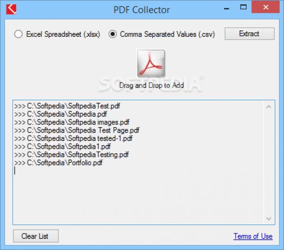 PDF Collector screenshot